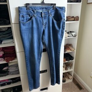 Levi’s The Original Jean Blue Denim Skinny Low Rise Jeans Women’s Plus Size 18